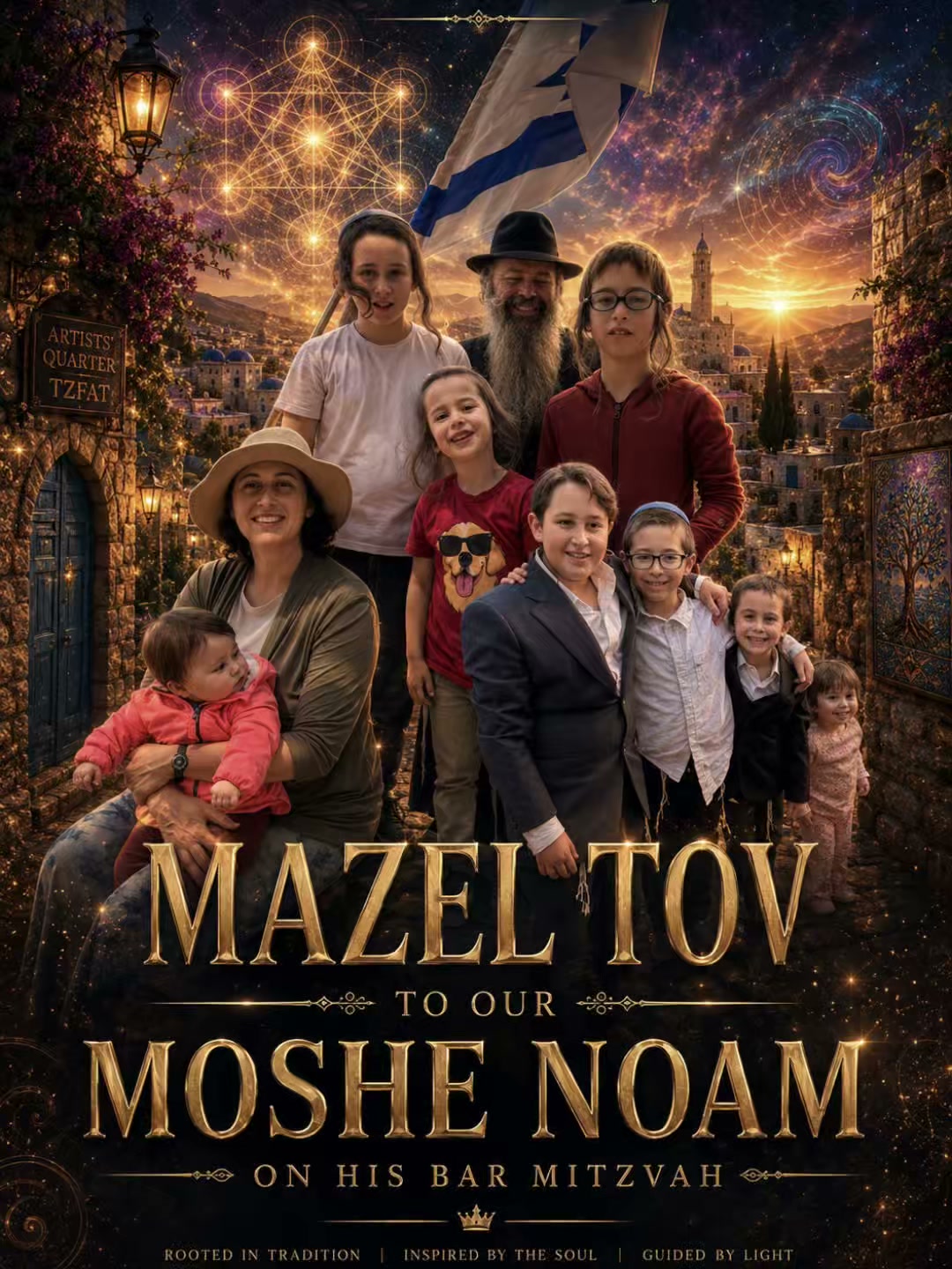 Bar Mitzvah slideshow poster